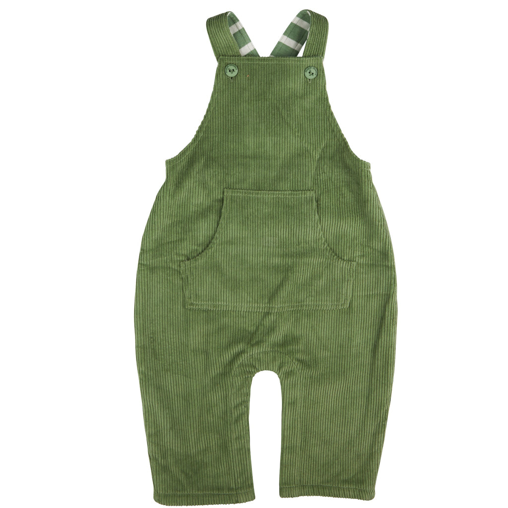 Baby Dungarees - Basil