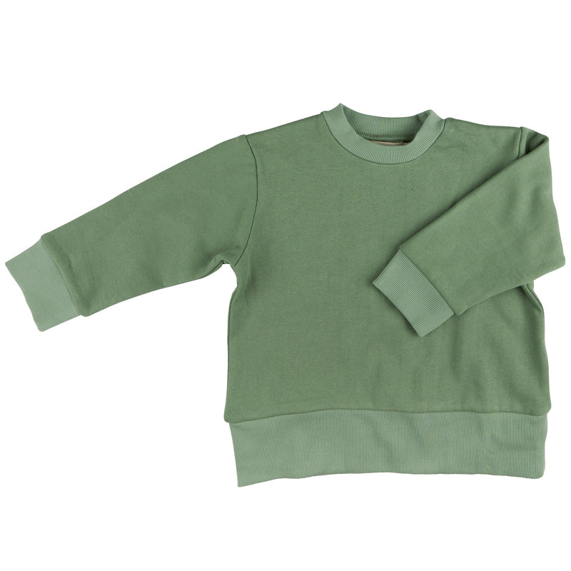 Boxy Sweatshirt - Basil