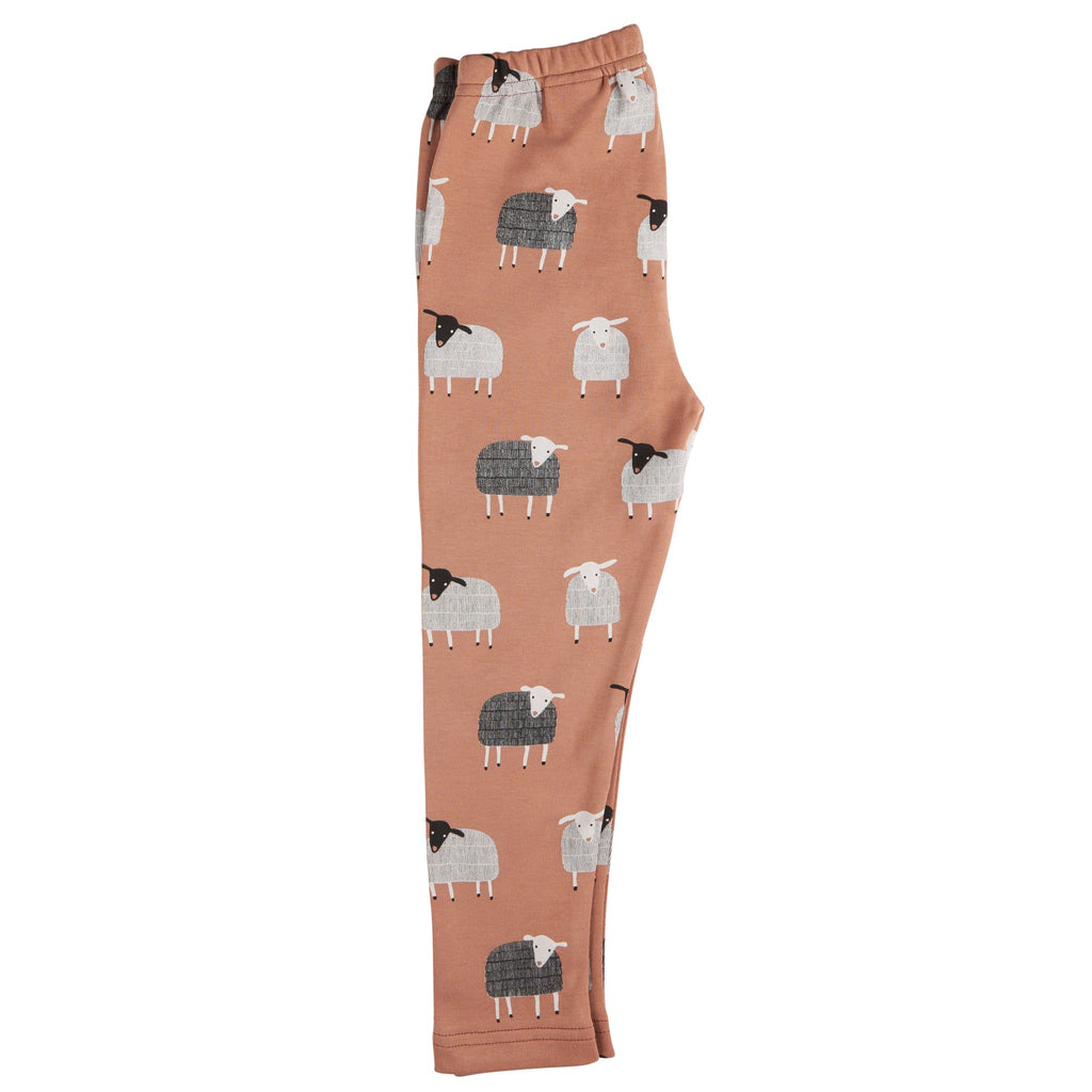 Leggings - Sheep, Macaroon