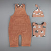 Baby Dungarees - Macaroon