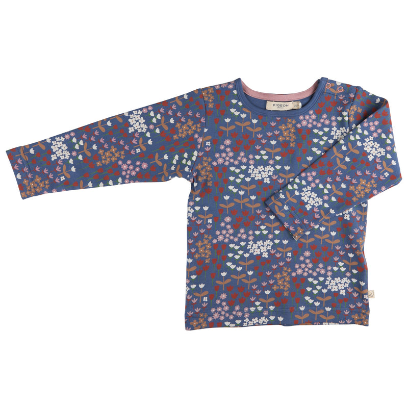 T-Shirt - Meadow, Night Blue