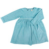 Velour Party Dress - Azure