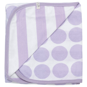 Jumbo Spot Blanket - Lavender