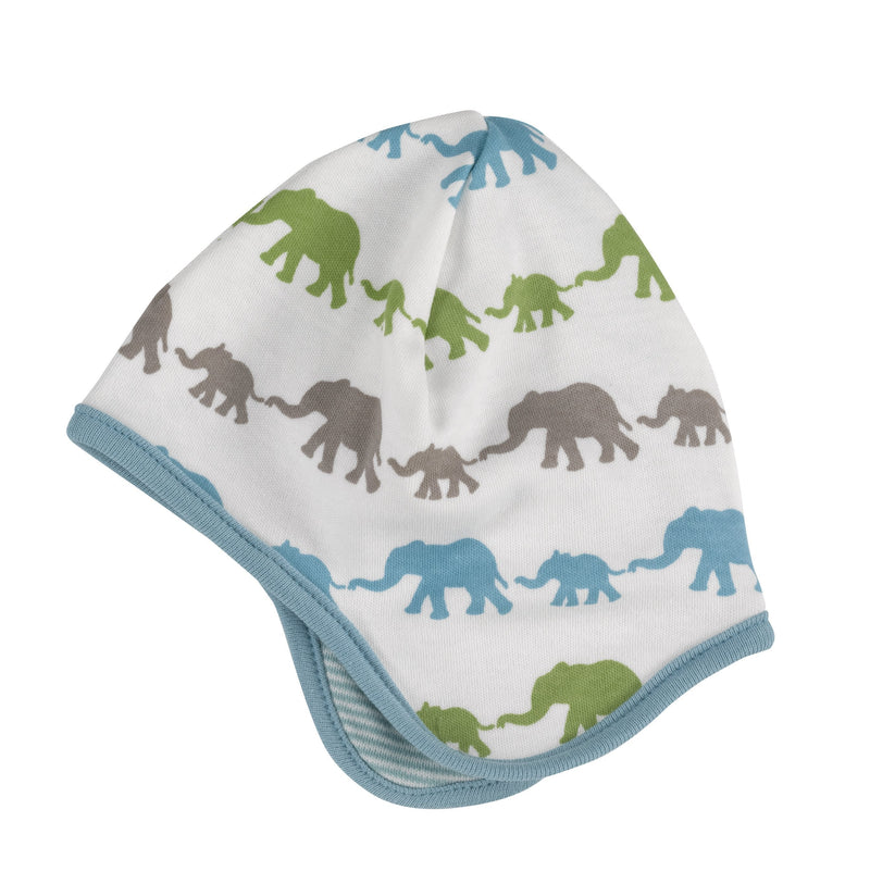 Elephant Bonnet - Blue Multi