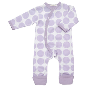 Jumbo Spot Romper - Lavender