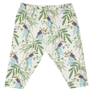 Capri leggings - Toucans, 3-6m