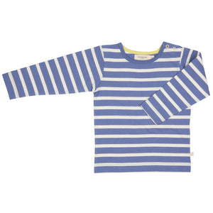 Long sleeve T-shirt - Summer blue, 3-6m