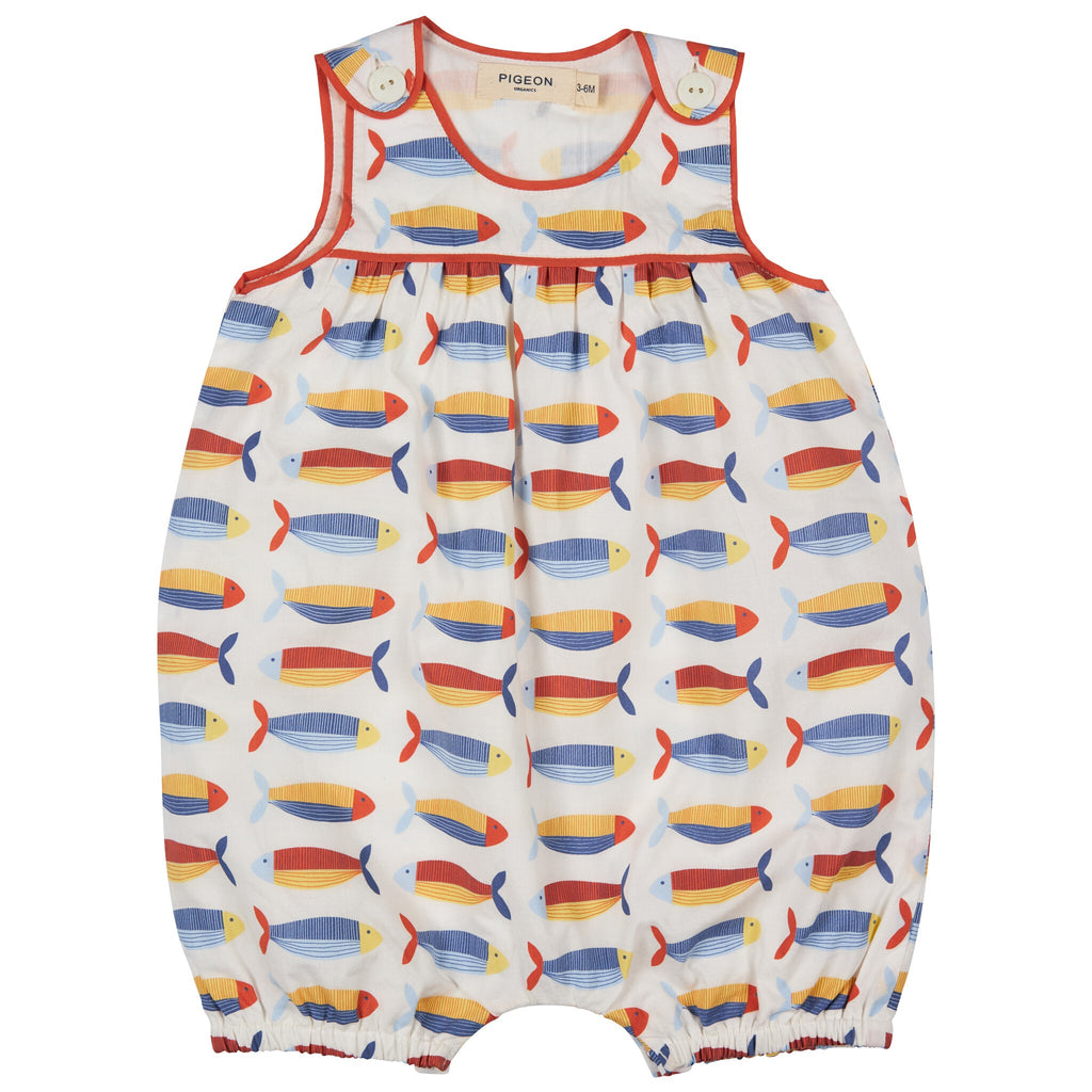 Baby Playsuit - Sardines