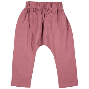 Baggy Pants (Muslin) - Pink