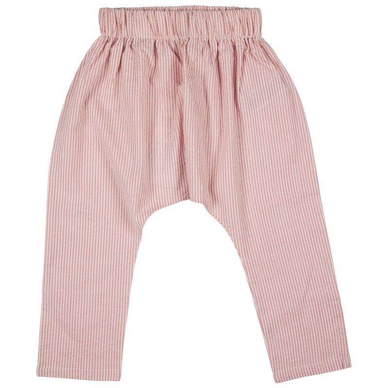 Baggy Pants (Seersucker Stripe) - Pink