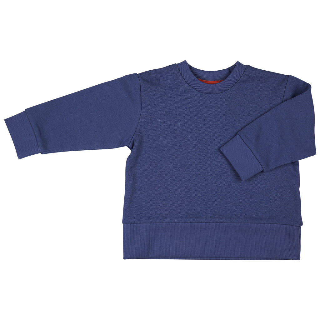 Boxy Sweatshirt - Dusty Blue