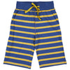 Breton Shorts - Dusty Blue/Yellow