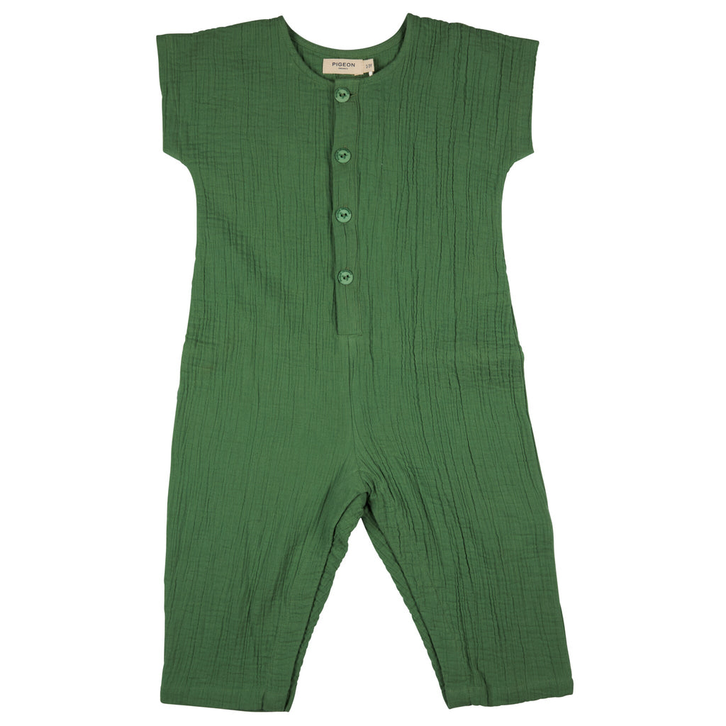 Jumpsuit (Muslin) - Green