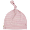 Knotted Hat (Fine Stripe) - Pink