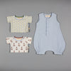 Baby All-In-One (Muslin) - Pale Blue