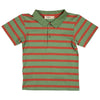 Polo Shirt - Green/Orange