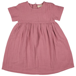 Pretty Muslin Dress - Pink