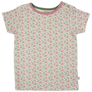 Short Sleeve T-Shirt - Ditsy, Pink