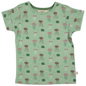 Short Sleeve T-Shirt - Jellyfish, Green