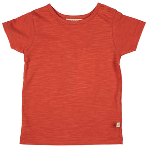 Short Sleeve T-Shirt (Slub) - Orange