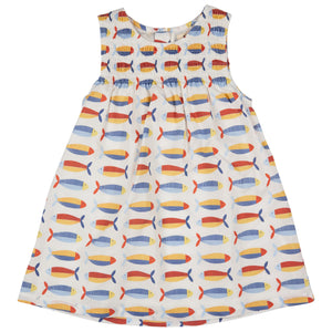 Sleeveless Smock Dress - Sardines