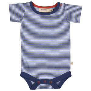 Summer Body (Fine Stripe) - Dusty Blue