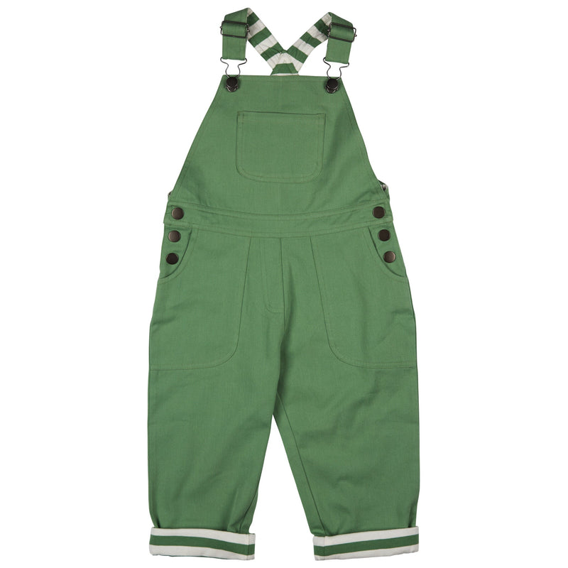 Worker Dungarees (Twill) - Green