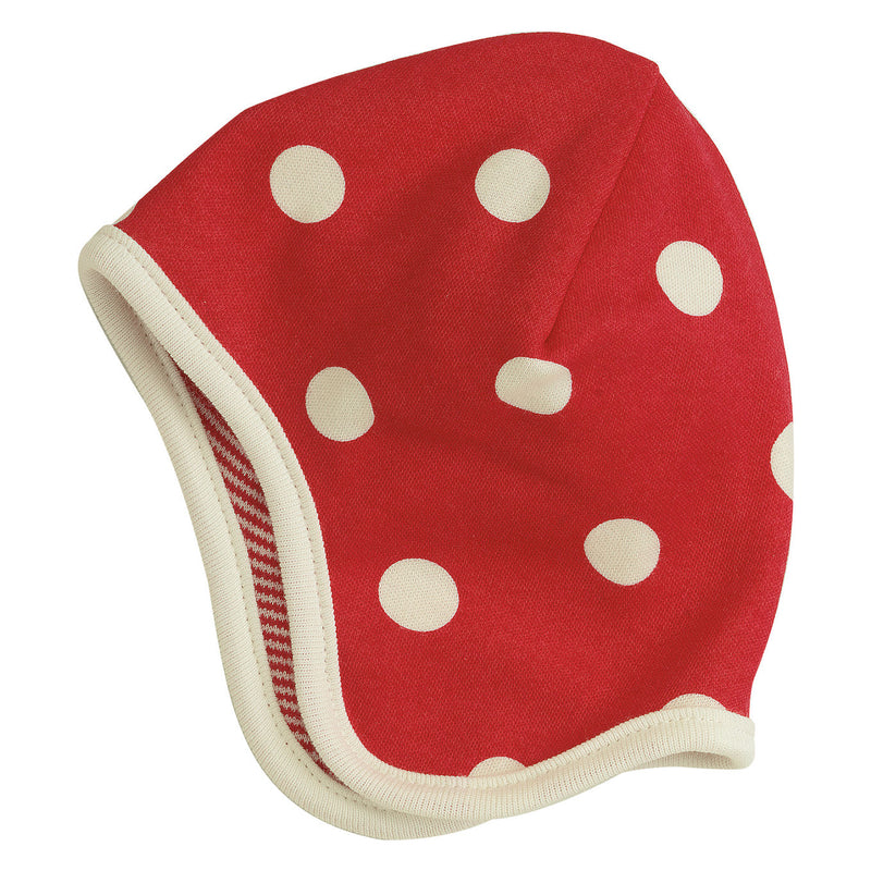 Spotty Bonnet - Red